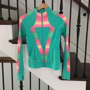 Blue and pink Ivivva jaket